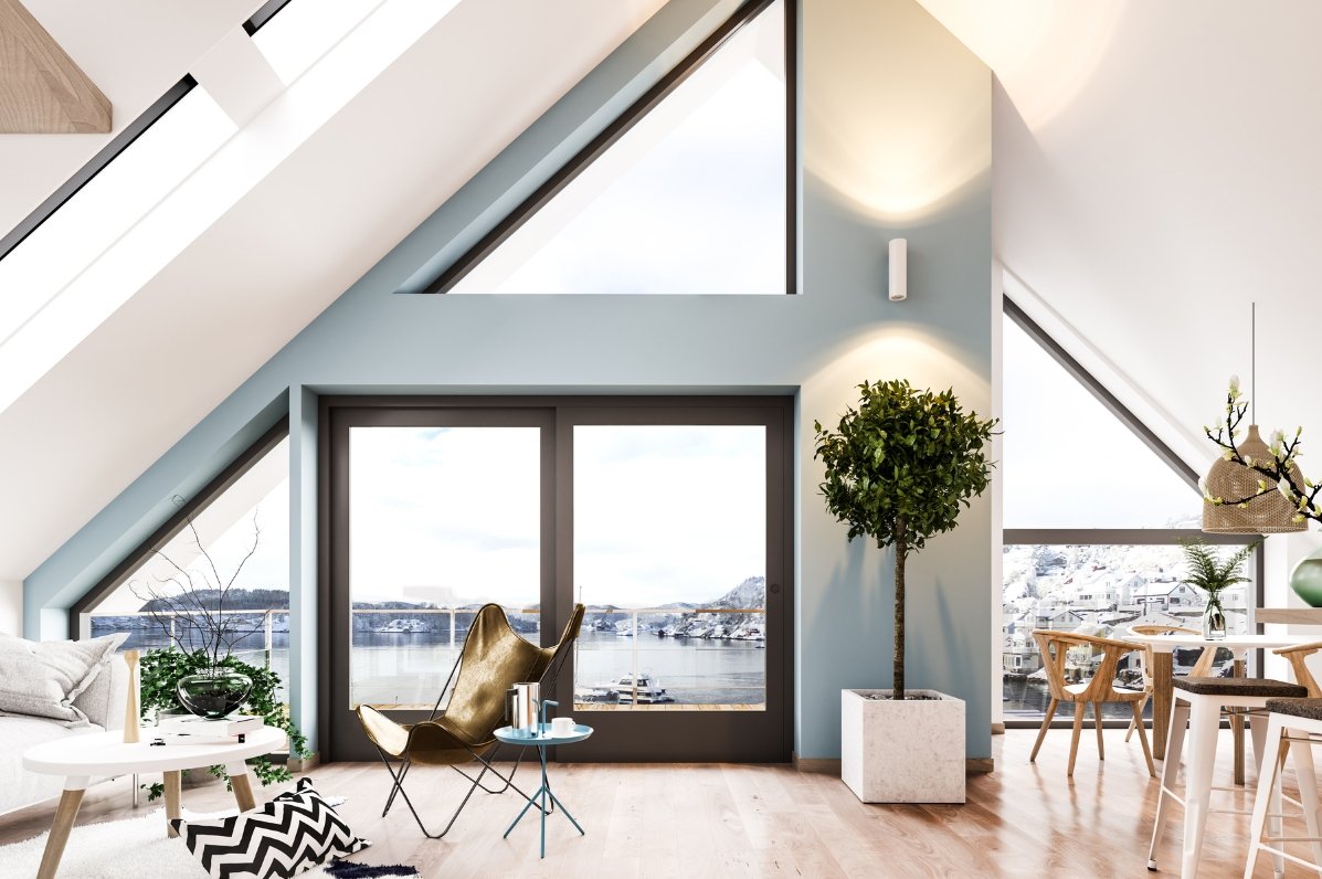 Konsep rumah Scandinavian