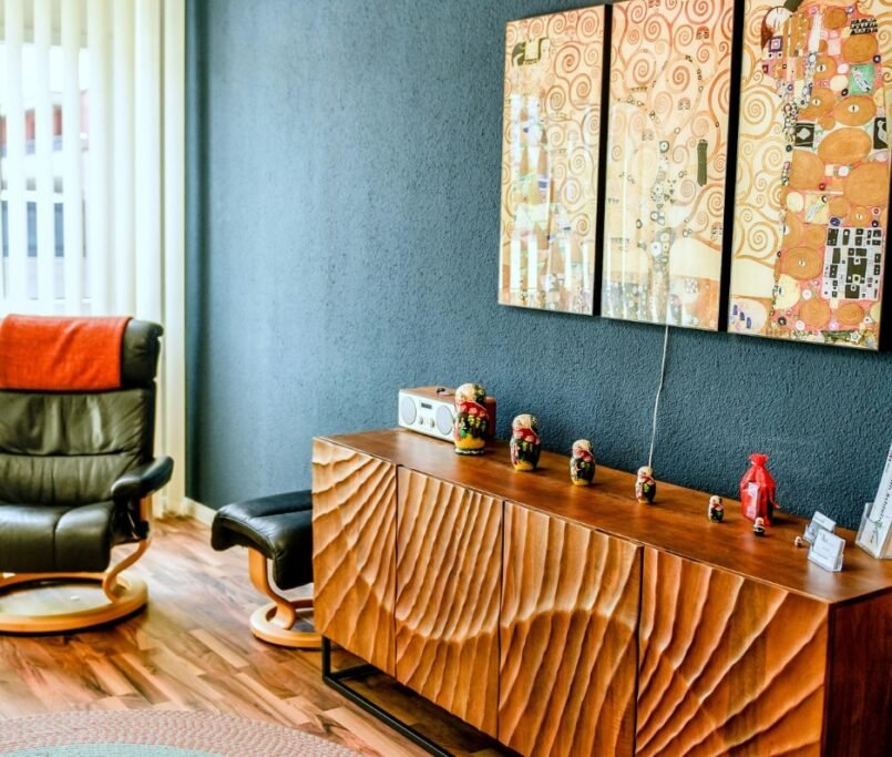 konsep interior pop art