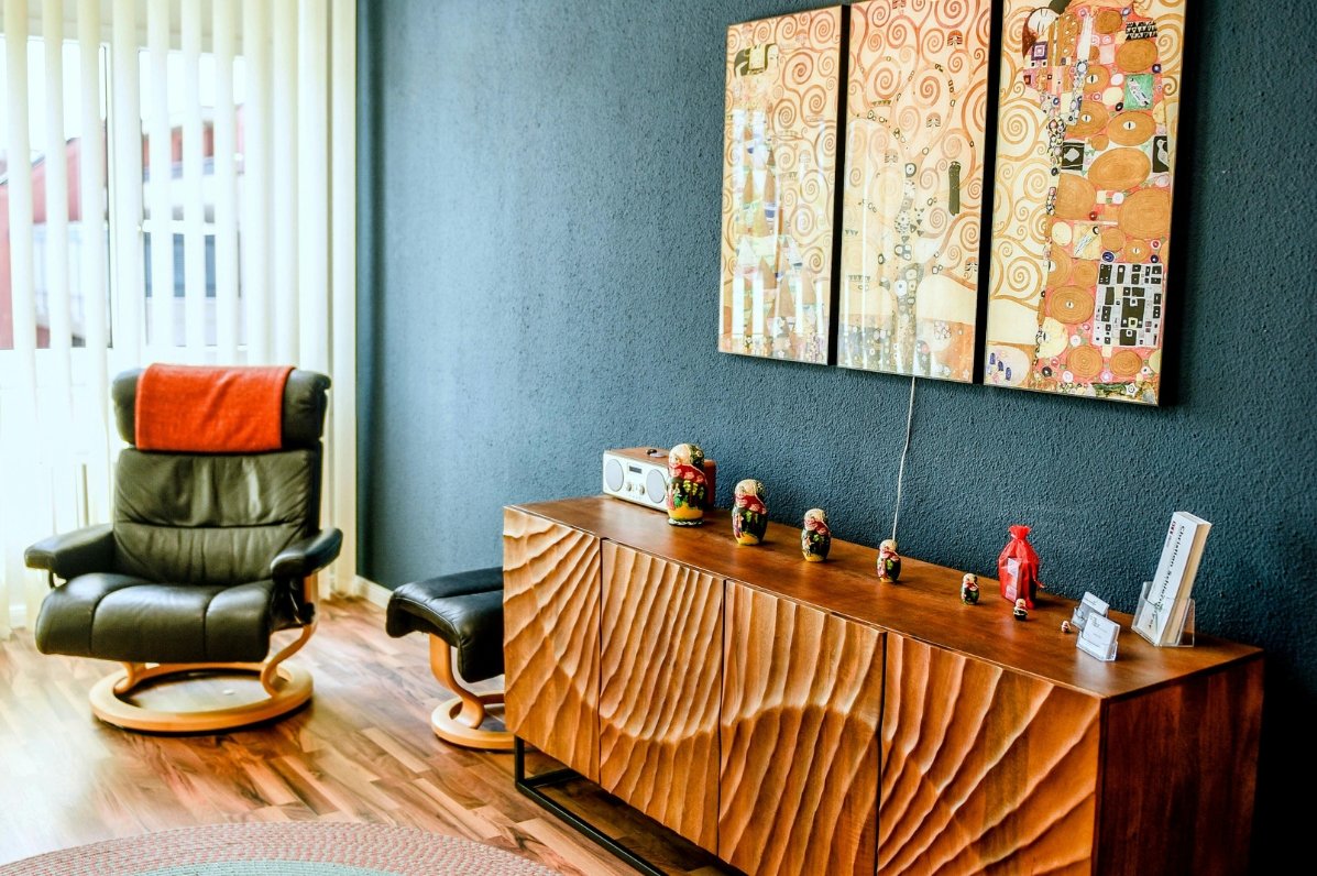 konsep interior pop art