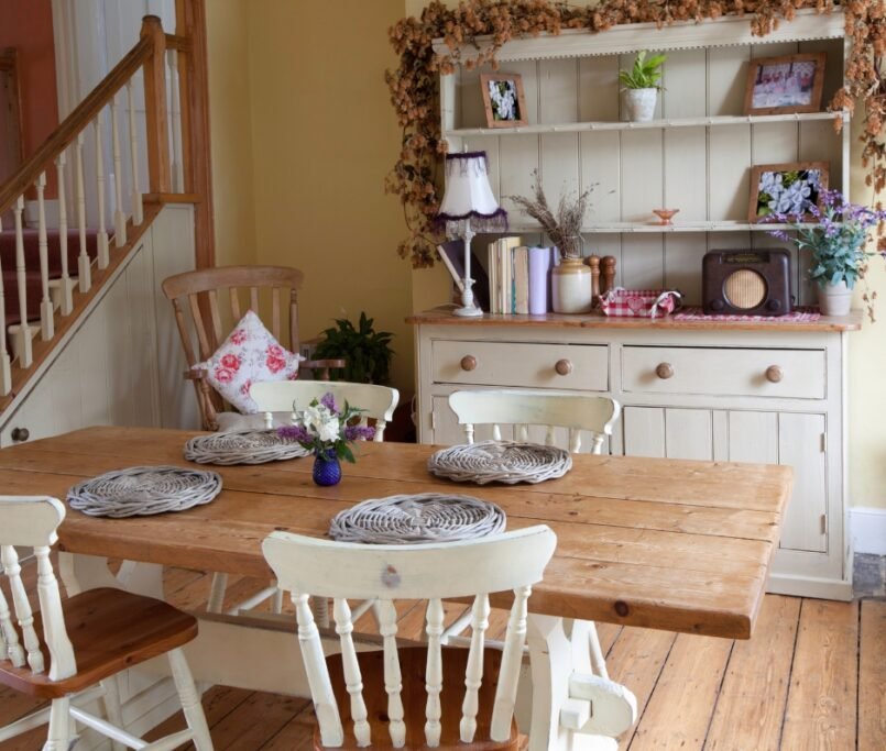 konsep interior shabby chic